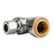 Quickfitting 1/2in Push-to-Connect x 3/8in OD Comp Chrome Plated Brass Quarter-Turn Angle Stop Valve LF953AR - alternate 2
